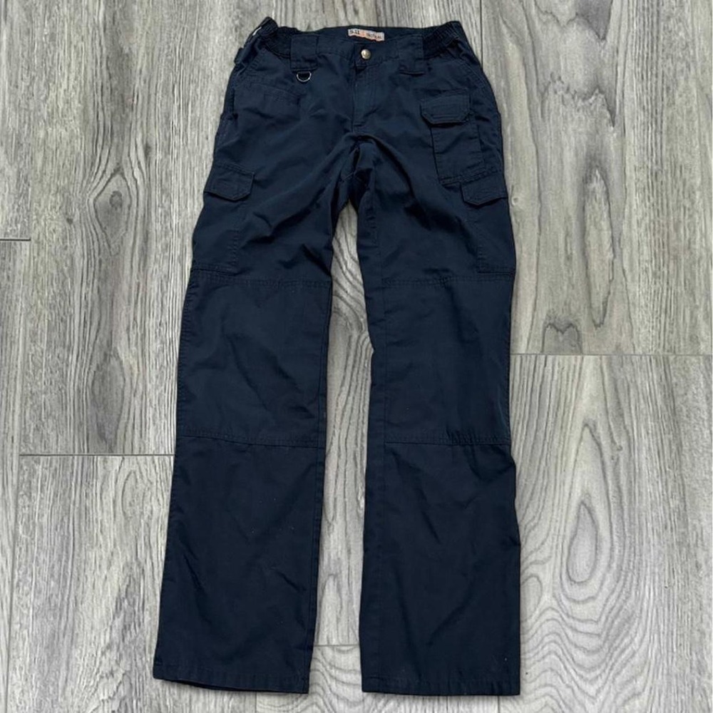 5.11 Tactical EMS / Cargo Pants Women's Size 8 Long Dark Navy Blue
